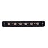 Bus Bar Marine 12V-48V Power Distribution Block with Cover with 6 x 1/4” (M6) Post Battery 12V Bus Bar for Car Boat Marine