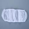 Portable Disposable Travel Toilet Seat Mat Soft Non-Woven Fabric White Toilet Seat Mats for Outing Hotel Hospital Public Toilet