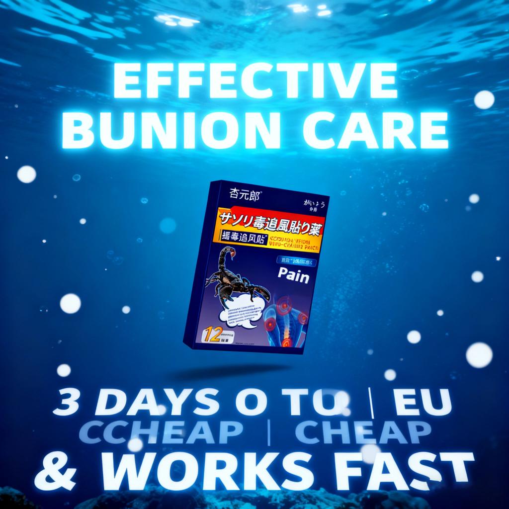 Non-Irritating Bunion Care Patch - Organic Herbal Long-Lasting Foot