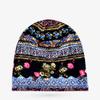 Unisex Paisley Cotton Cuffed Beanie: Spring/Summer Double Layer Stretch for Trendy Street Dance Fashion