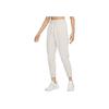 Nike Logo Print Solid Slim Fit Joggers Women Bottoms Off-White DM1612-104