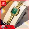 OLEVS 3695 Orologio Originale Dorato Elegante Lussuoso Orologio al Quarzo per Donna Impermeabile Luminoso Moda Da Donna Orologio da Polso al Quarzo