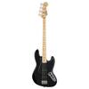 Fender Standard Jazz Bass, Maple Fingerboard, Black Pickguard, Black (with Soft Case)