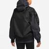 Nike X Sacai Double-Layer Color-Block Sport Hooded Jacket Women Jackets Black CZ4678-010