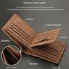 Men's Short Style Multifunctional Leather Wallet with Money Clip