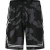 Under Armour Breathable Logo Print Tank Top And Elastic Waist Shorts Basketball Set Men Activewear 23500102-100+24500210-001