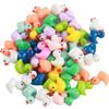 Colorful Duck Macaron DIY Resin Miniatures for Moss Landscaping