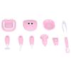 Children's Doctor Toy Set Simulation Dentist Play House Role Playing Medicine Box Stethoscope Children's Toy Set(Pink )
