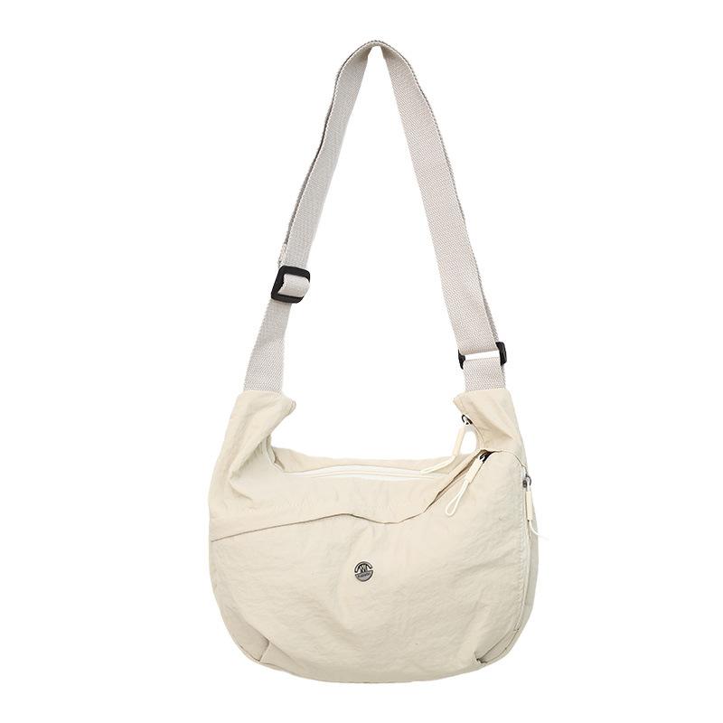 Lady's Cross-body Bag, Large Capacity, Dumpling Bag, Lightweight, Suitable for Commuting, Student Use, Single Shoulder Bag