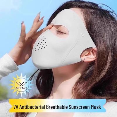 Sommer Perforierte UV-Schutz Gesichtsmaske - UPF 50+ für Outdoor-Radfahren
