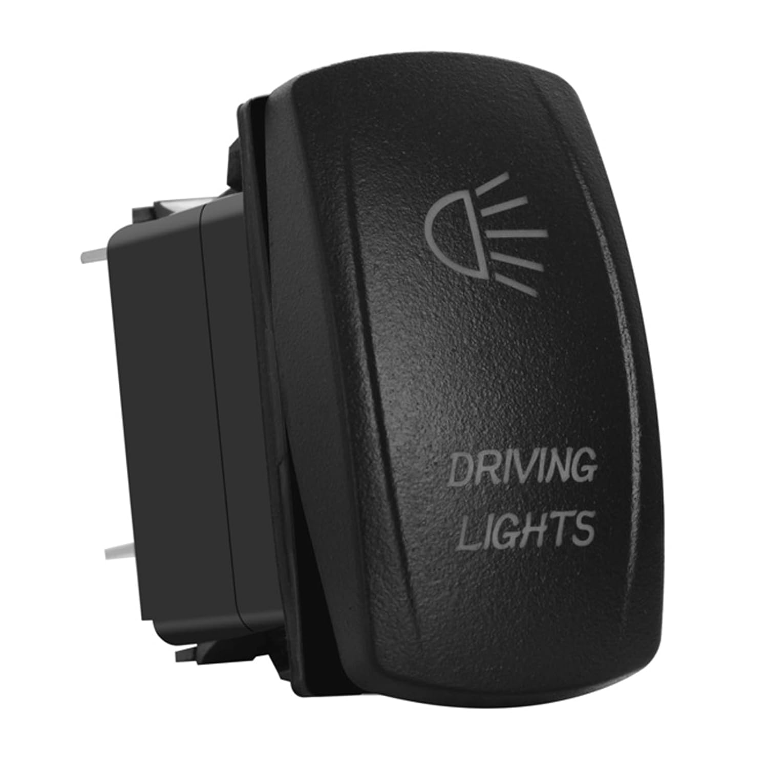 

Blue Backlit Driving Lights Rocker Switch Headlight 5P ON Off SPST Toggle Switch for Car Boat RZR Jeep Tractor Dodge Charger 12V/20A 24V/10A