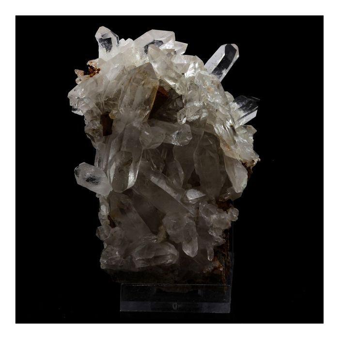Quartz - A BIJOUX - 1411.0 ct - Gris - 90 x 60 x 52 mm - Certificat d'authenticité