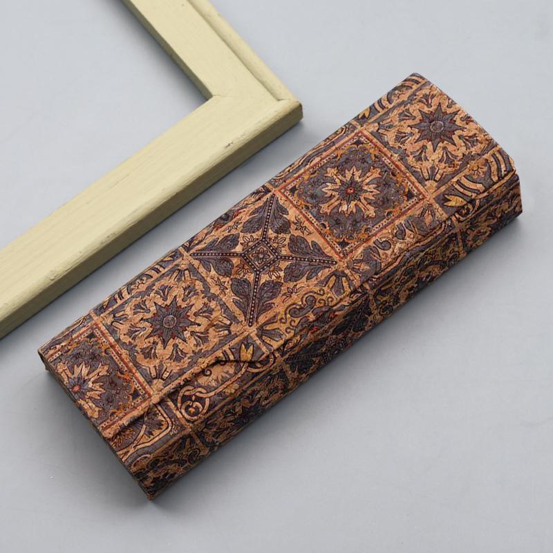 Anti-pressure Glasses Case Exotic Pattern Spectacle Case Sunglasses Storage Box