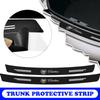 Carbon Fiber Car Trunk Bumper Protective Sticker Decal Styling For Cadillac XT5 XTS CTS BLS SLS DTS SRX Escalade Tiburon Deville
