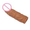 Realistic Condoms For Men Reusable Penis Sleeve For Male Extender Dildo Enhancer Enlargement Condom Male Cock Sex Toys