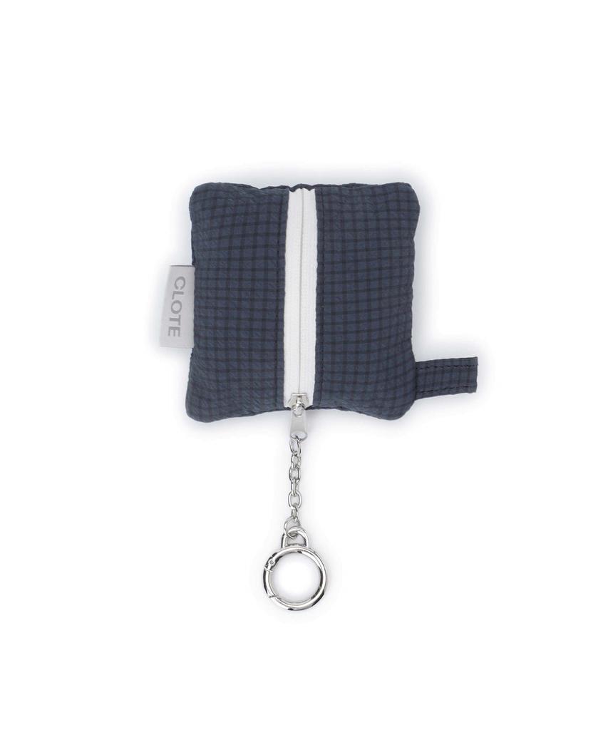 Clote Keyring Pouch - Navy