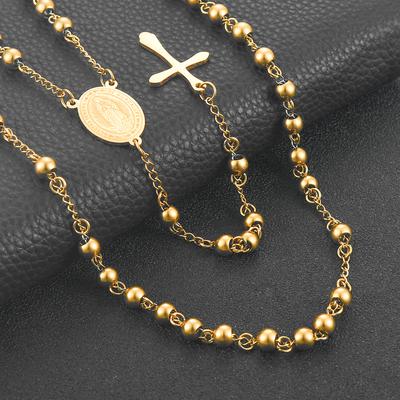 Nieuwe Mode Vintage Kruis Bohemien Religieuze Hanger Ketting Voor Vrouwen Mannen Bedel Sieraden Cadeaus