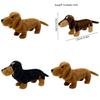 Cute And Cuddly Shorthair Dachshund Plush Toy Available In 3 Colors!" Characters)