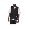 Adidas Originals Etichetă cu Logo Solid Vestă Sport cu un singur rând de nasturi Vestă Bărbați Negru GN8047