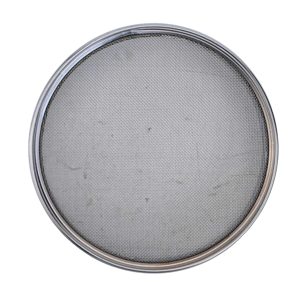 Aperture Range from Fine to Coarse Choose Your Perfect Match with this Sturdy Chrome Plated Lab Test Sieve of 20 cm Size