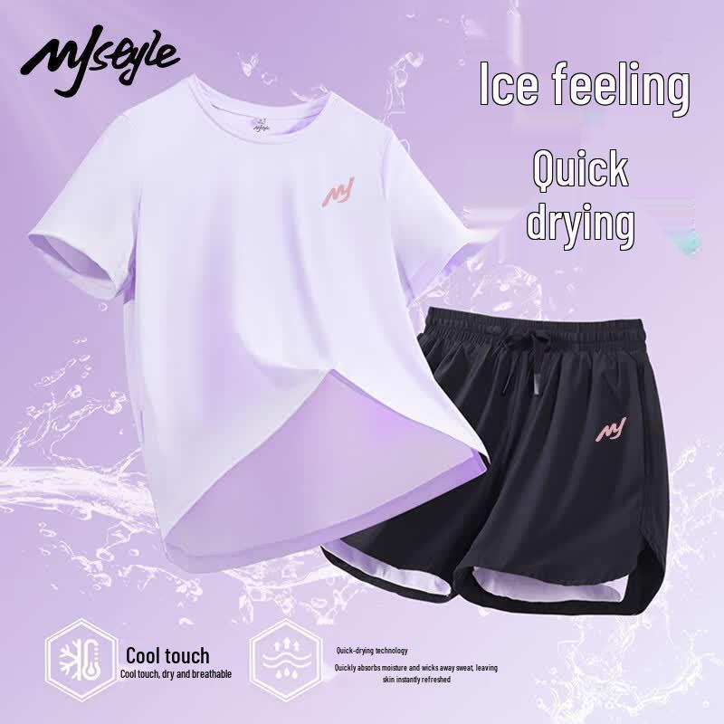 MJ STYLE Women's Quick-Dry Shorts Set