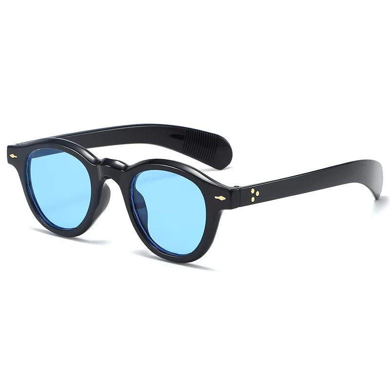 Trends Unisex Retro Round Sunglasses Men Eyewear Fashion Women Outdoor Glasses Protective Punk Shades Uv400