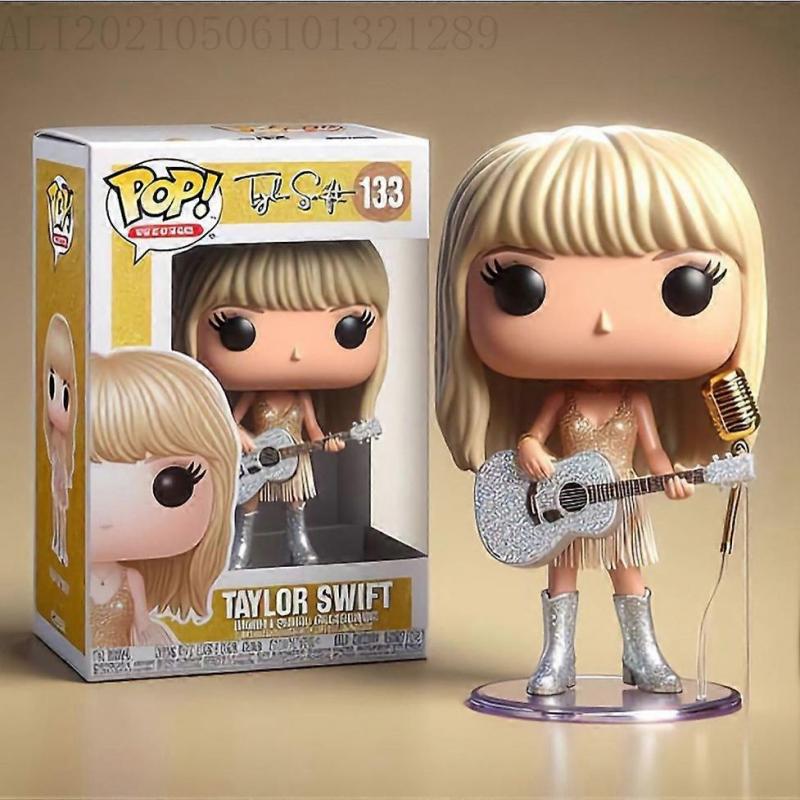 Taylor Swift Harz Großkopf Puppe Ornament Cartoon Schreibtischdeko Zuhause Wohnzimmer Arbeitszimmer Dekoration Geburtstagsfeier Geschenk