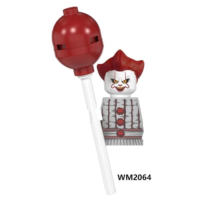 Halloween Horror Movie Series The Shining Silent Hill Building Blocks Bricks Mythic Pyramid Head Action Figures Kids Toys