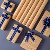 Gift Flower Wrapping Paper Cowhide Cowhide Wrapping Paper Vintage Packaging Paper Craft For Valentine'S Day Wedding Birthday