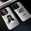 Jennie chanteuse de mode citations Coque de téléphone pour iPhone 17 16 15 14 13 12 11 mini Pro Max X XR XSMAX 8 Air Plus Anti Chute Dos Mat
