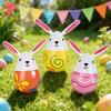 Safe Easter Inflatable Rabbit Cute Inflatable Easter Eggs Easter Rabbit Eggs Balloon  Garden Decor