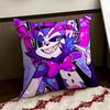 HHazbin HHotel Anime Cushion Cover Reversible Soft Durable Pillow Cover Home  Car MultiScene Use for Daily Comfort
