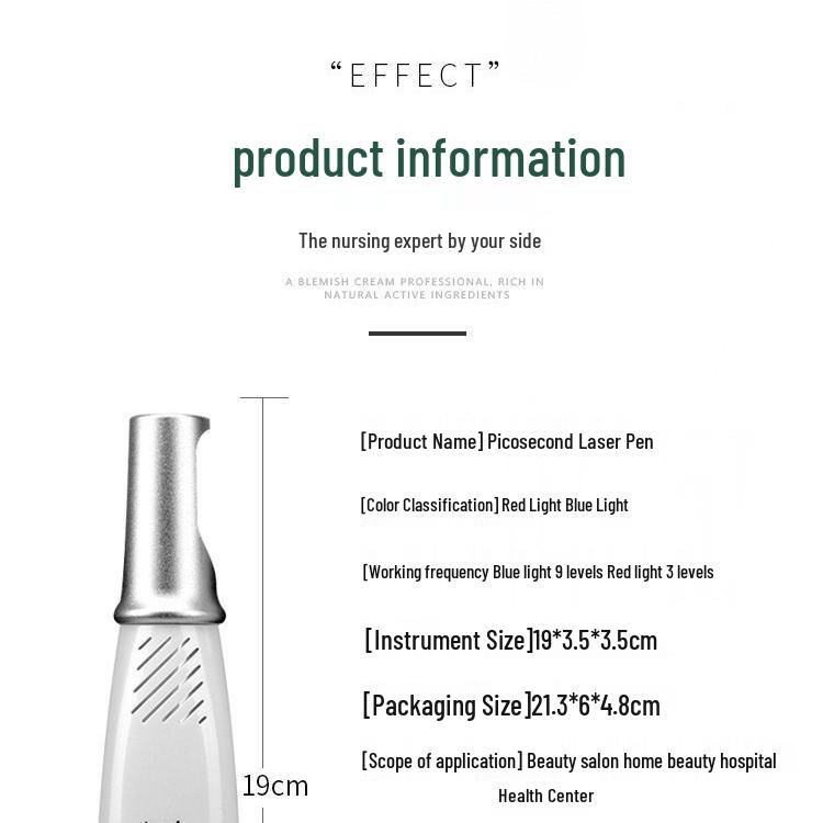 Picosecond Laser Pen for Eyebrow Tattoo & Freckle Removal