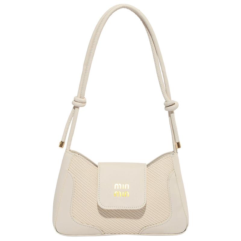 Women's bag new armpit crescent bag women's fashion temperament simple and versatile single shoulder crossbody small square bag