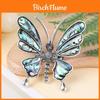 Tiergeprägte Schale Schmetterling Brosche Anhänger Mit Multifunktions-Dekor Für Unisex-Trageweise