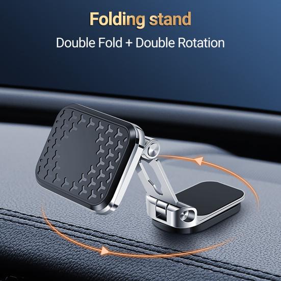 Car Phone Bracket Universal 360 Degree Rotation Silicone Pad Practical Navigation Mobile Support for Vehicle