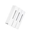 Wall Mounted Shampoo Conditioner Dispenser 1200ml 3 Chamber Shower Soap Dispenser for Bathroorm Hotel