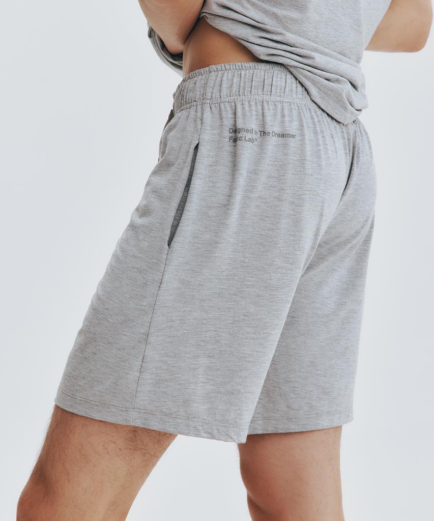 Deodeulimeo Cool Slime Shorts Melange Gray