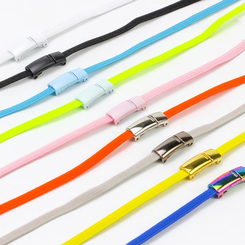 Fashion Metal Shoelace Magnetic Buckle Shoes Accessories Sneaker Kits Metal Laces Buckle 4 Style Shoe Decorations
