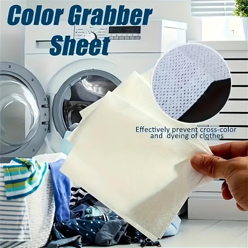 100pcs Colour Catcher Sheet Proof Color, Absorption Paper Anti Cloth, Dyed Laundry Color Run Remove Sheet, in Washing Machine