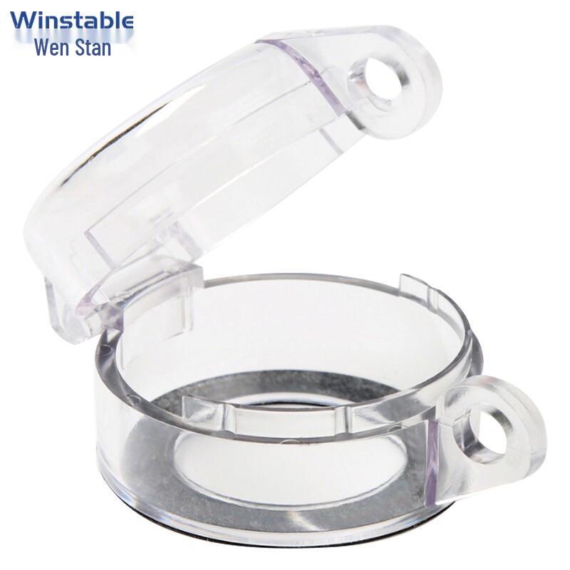 Industrial Emergency Stop Button Transparent Lockout Cover