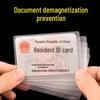 New User Deal: Transparent Anti-Magnetic Card Sleeve - Fits Bank, IC, ID, and Bus Cards
