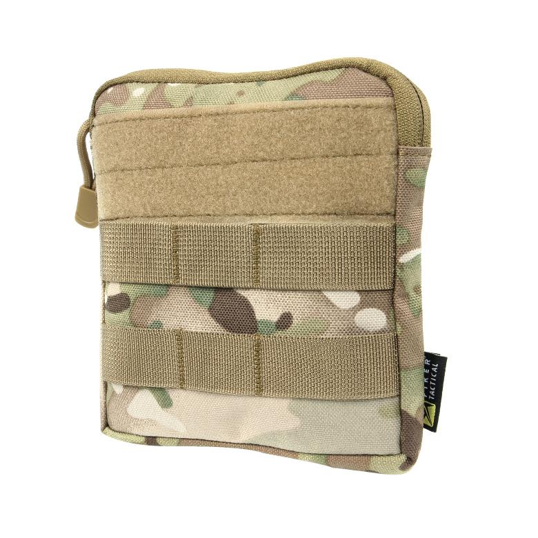 Fiker Tactical Zipper Closure Utility Pouch (Multicamo)