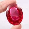 Natural Burma Pigeon Blood Red Ruby Oval 51-52 Ct Beautiful Certified Gemstone