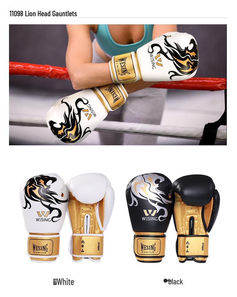 Jiuri Mountain Muay Thai & Kickboxing Gloves for Adults - Training and Fitness Equipment