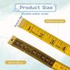 Double-scale Soft Ruler, 60 Inches (150 Cm), Combining Centimeters and Inches, Suitable for Measurement and Garment Cutting 1PC