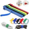10 stk Gjenbrukbar ledning Organizer Holder Holder, feste kabelbånd stropper for øreplugger Hodetelefoner Telefoner Wire Wrap Manager