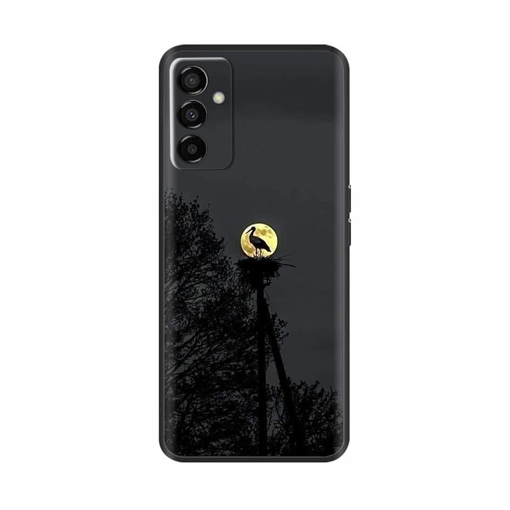 For Samsung Galaxy M13 4G Case Cartoon Soft Liquid Silicone Back Covers For Samsung M13 Cover M 13 Camera Protection Phone Funda