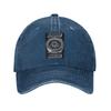 Unisex Baseballkappen BBS Felgennabe Flur Gewaschener Denim Outdoor Baseballkappen Hip Hop Kappe Casquette