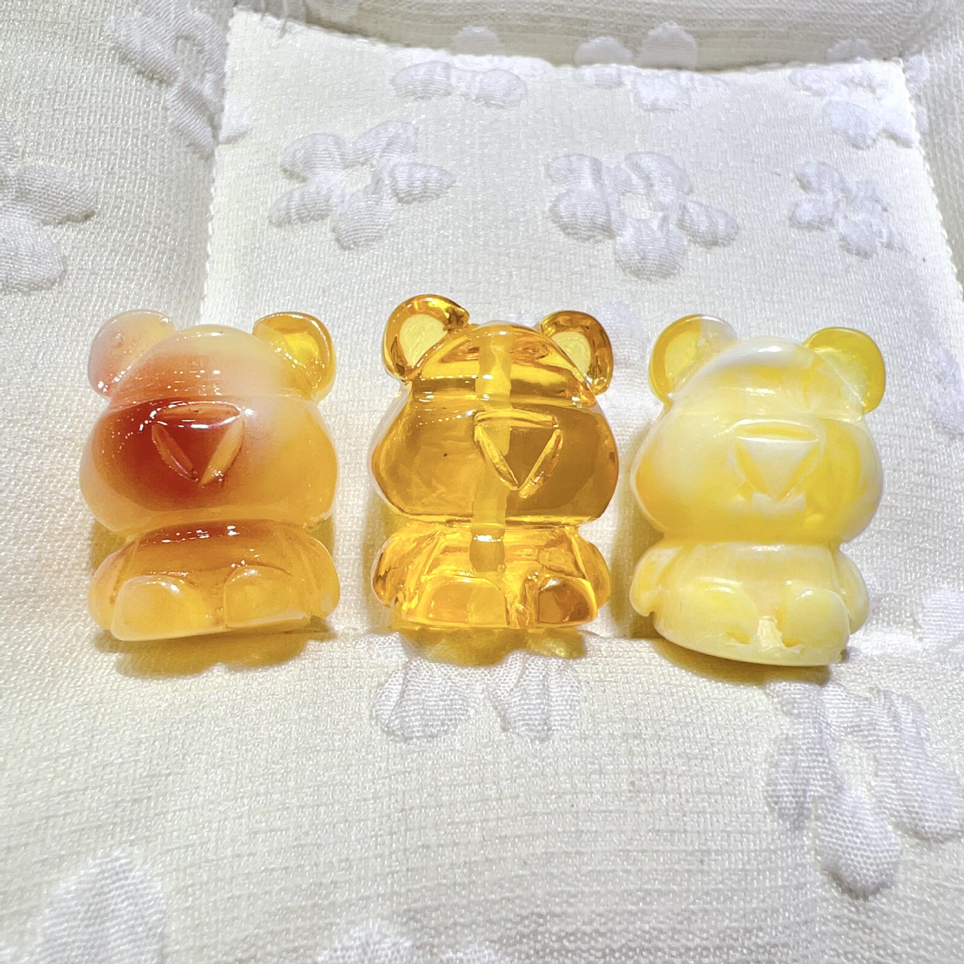 Korean Retro Style Bear & Pearl Bracelet for Women